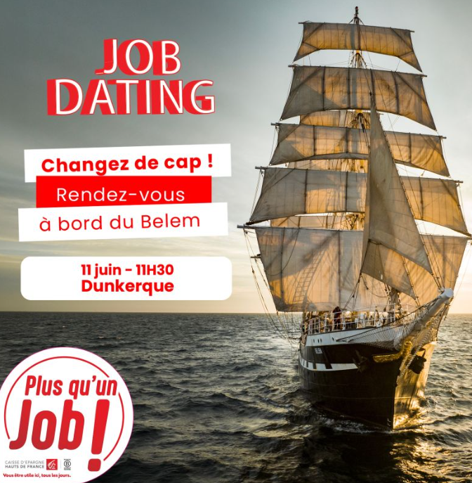 Job dating sur le Belem