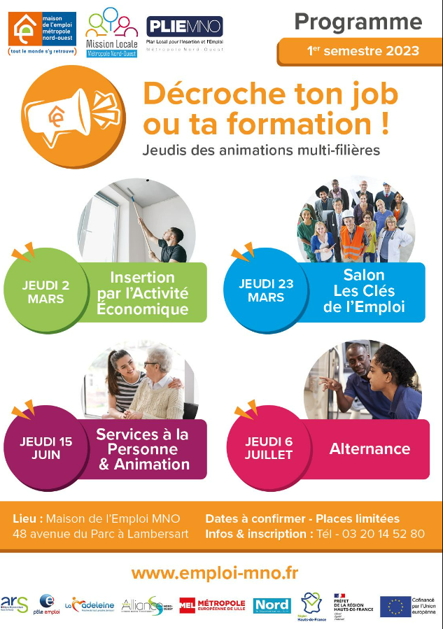 décroche job formation 2023
